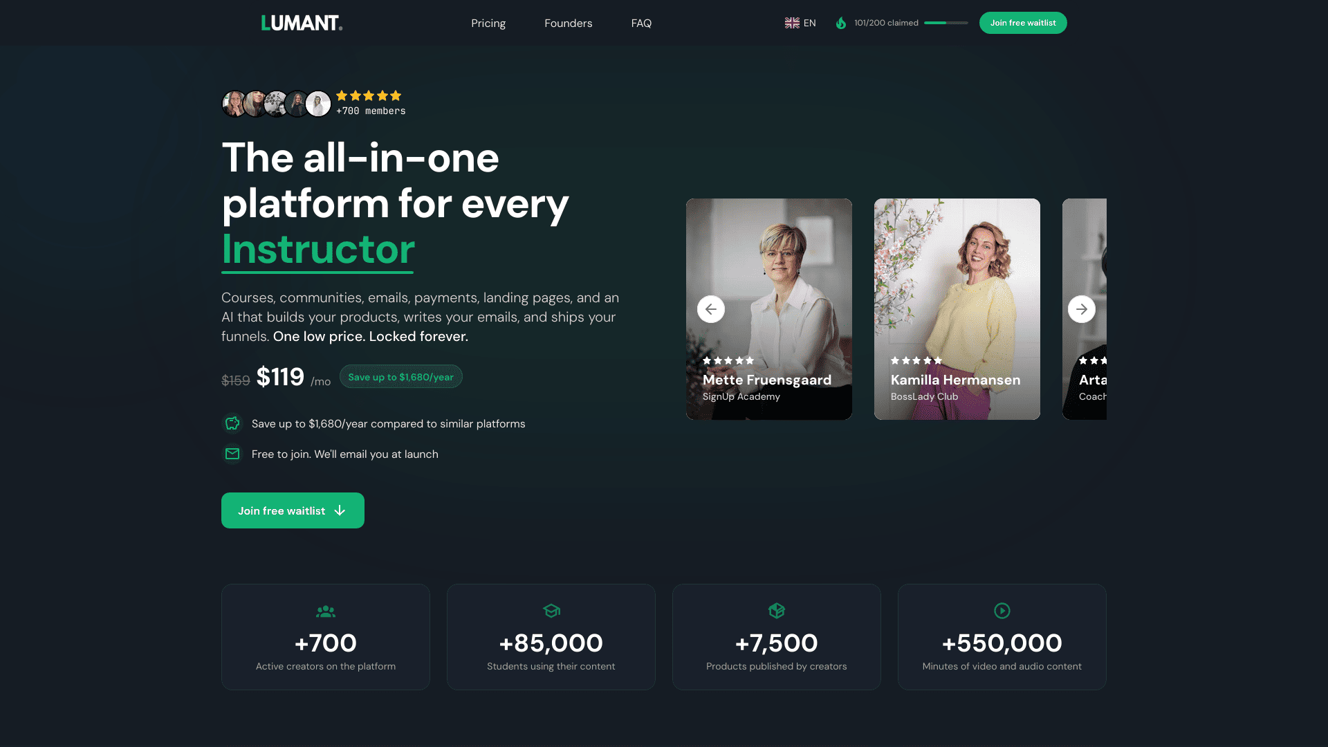 Landing Page